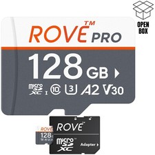 ROVE PRO microSD Card 128/256/512GB with Full-size SD Adapter [Open Box]