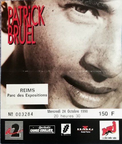 Ticket billet concert - ticket,