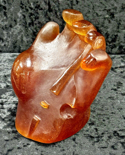 Daum pate verre - de, main