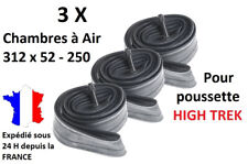 3 chambres à air 312x52-250 pour poussette high trek Bébé Confort 312 x 52 - 250