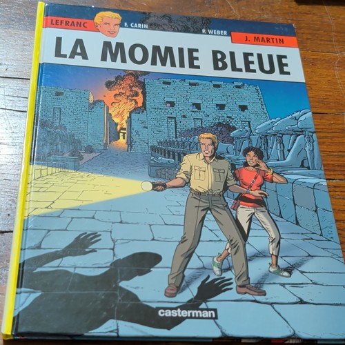 Lefranc momie bleue album - momie,