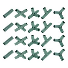 20 Pcs Connecteur Arceau Tente