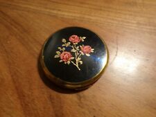 Ancien poudrier en laiton