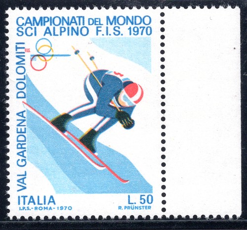 Ski alpin variété - , imprimé