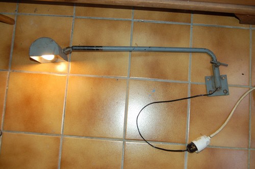 Lampe potence atelier - lampe,