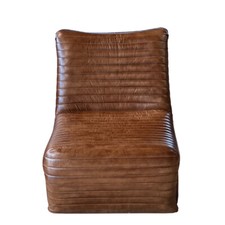 Fauteuil cuir Milano 59x84x71cm