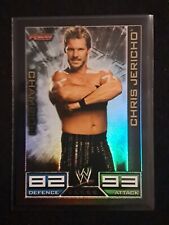 2008 TOPPS SLAM ATTAX CHRIS JERICHO CARD #FOIL CHAMPION #CATCH #WWE #RAW