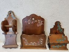 Lot Déco Bois Art Populaire