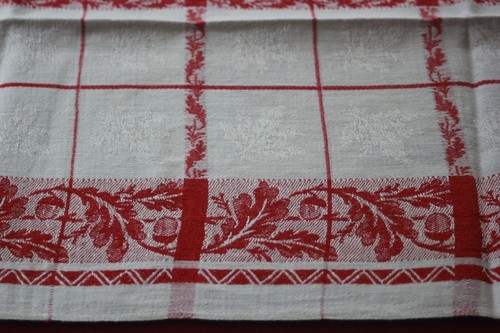 Grande nappe ancienne damassee - nappe,