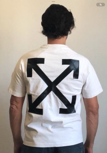 Shirt blanc moncler x - t-shirt,