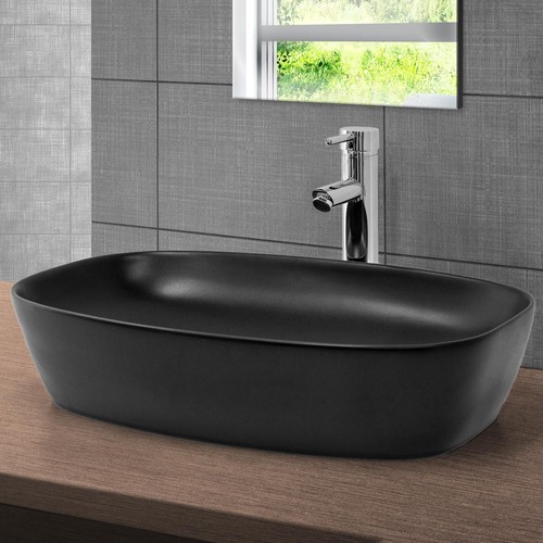 Lavabo céramique noir - lavabo,