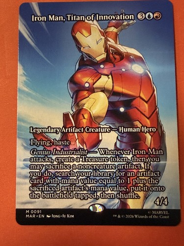 Mtg marvel iron man - mtg, titan