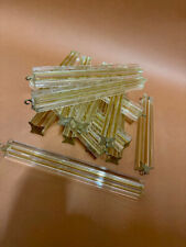 antique murano chandelier glass crystal tassels / glass spare parts