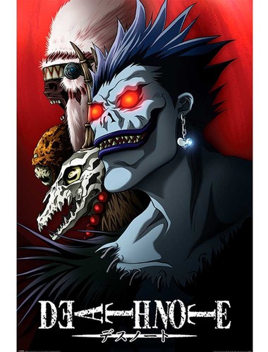 Poster manga death - manga, note