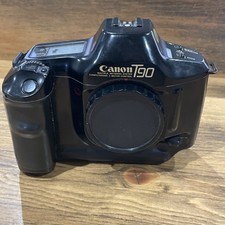 📷 Canon T90 – Appareil Photo Argentique – Bon État – Boîtier Nu + Bouchon