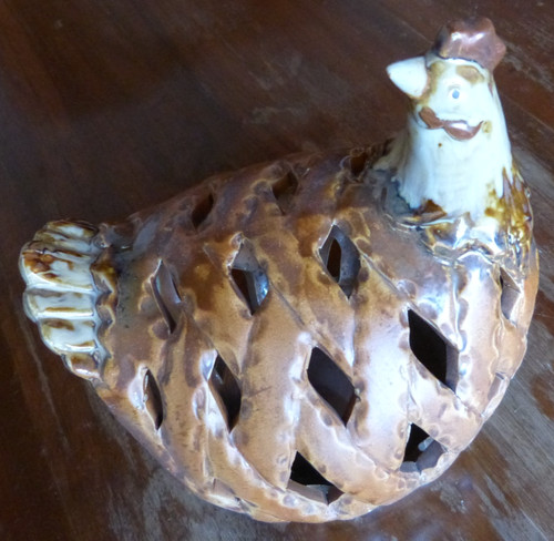 Belle poule ceramique - belle,