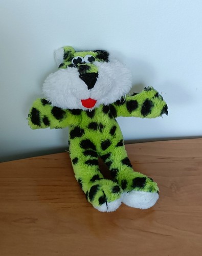 Doudou peluche tigre vert - peluche,