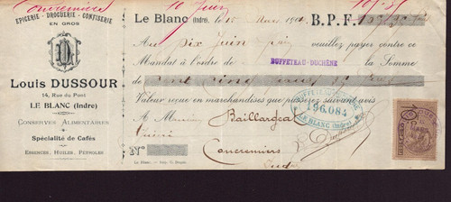 Blanc epicerie - le,