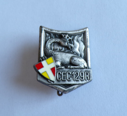 Insigne militaire 129 - insigne, 129°