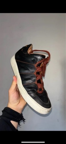 Zegna couture cuir baskets