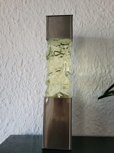 Lampe paillette inox - lampe,