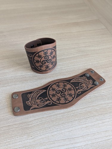 Paire bracelets manchettes - bracelets,