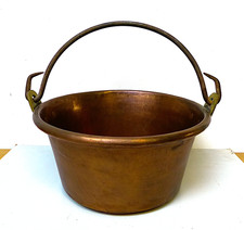 ANCIEN GRAND CHAUDRON CUIVRE