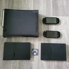 Lot de 5 consoles avec défaut