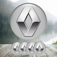 4x 60mm GRIS Centre Roue