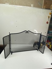 Pare feu de cheminée en fer