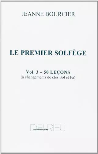 Premier solfège volume - solfège,