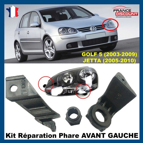 Patte fixation phare avant - de,