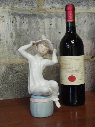 Rare statue porcelaine - statue, en