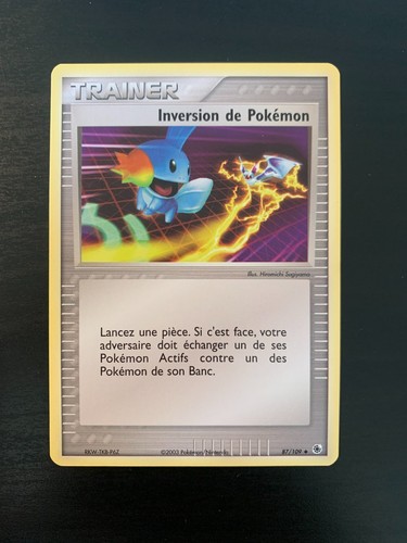 Carte pokémon unco - unco, inversion