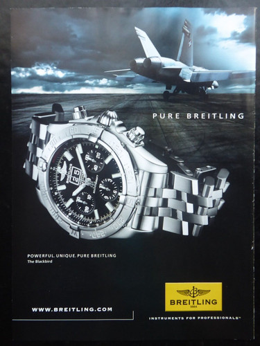 2010 pub montre breitling - 8/2010,