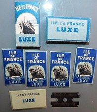 ANCIENNE BOITE DE 5 LAMES DE