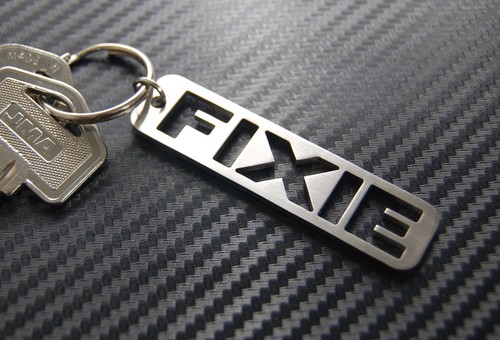 Porte clés vélo fixie - porte-clés, À