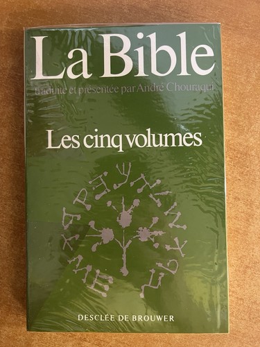 Bible les - la, (chouraqui)