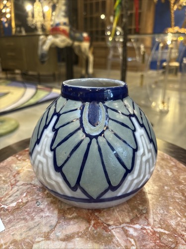 Vase boule grès signe - boule,