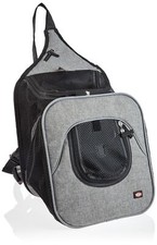 28941 Sac ventral Savina en Nylon Noir/gris30 × 33 × 26 cm