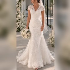 Mingda's Dress Cap Sleeve