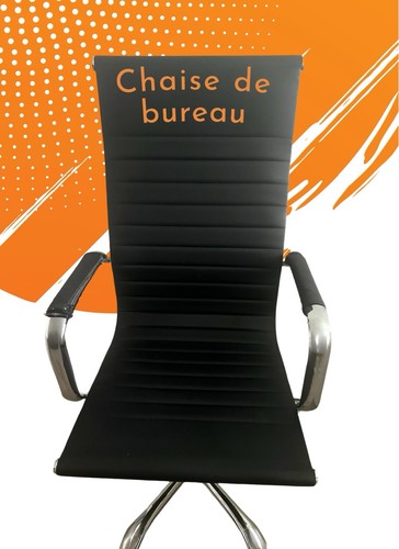 Chaise bureau noir - chaise, de