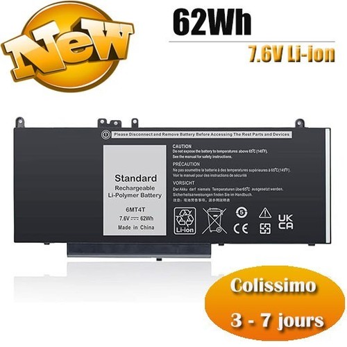 Batterie 6mt4t pour dell - pour,