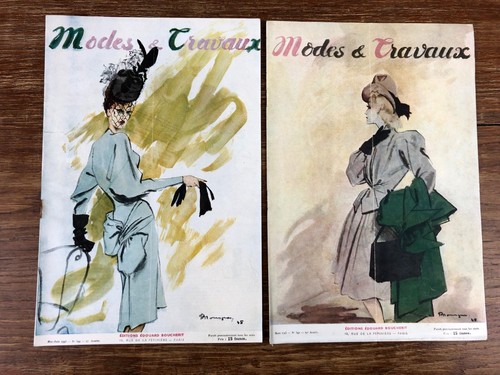 Revues magazines mode - 2x,
