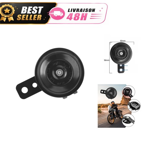 Klaxon moto 12v universel - moto,