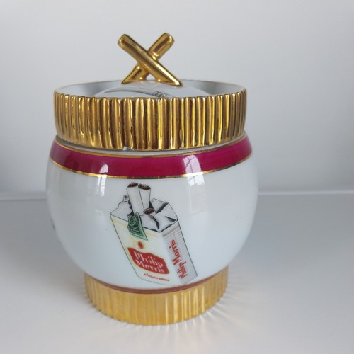 Ancien pot tabac porcelaine - à,