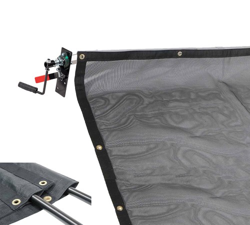 Dtr dump trailer pvc mesh - mesh, tarp