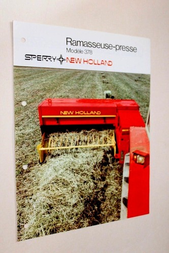 Prospectus tracteur presse new - prospectus,