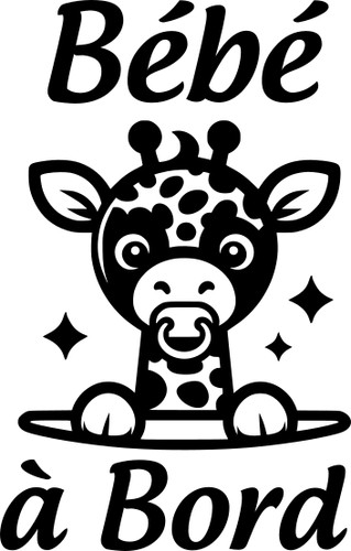 Sticker bébé à bord - 1,