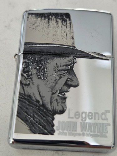 John wayne legand zippo - john,